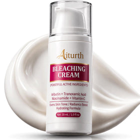 Aiturth front packaging showing small bottle for targeted brightening