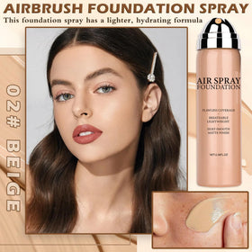 AIUEO close-up fine mist spray demonstrating even coverage benefit