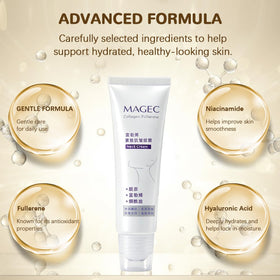 Aiwejay cream texture closeup highlighting lightweight absorbency and smooth finish