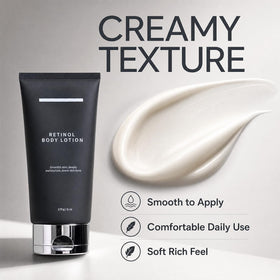 Aiwejay used on legs and arms showing improved texture and softness