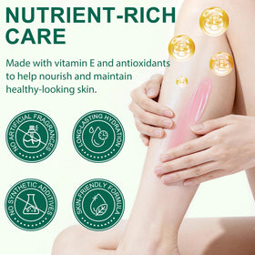 Akeeronn balm on forearm demonstrating quick absorption and non-greasy feel