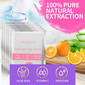Akissos open box with 100 pads illustrating value for frequent use
