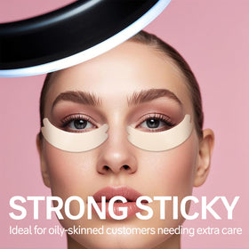 Akissos pads beside tweezers show size scale and precise protection