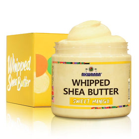 AKWAABA front jar showing label and 12 oz size for clear product identification and benefit