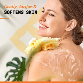 Alaffia shaving lather on skin illustrating cushion for close, comfortable shave
