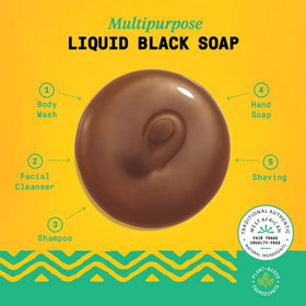 Alaffia creamy lather used for shaving, showing protective glide benefit