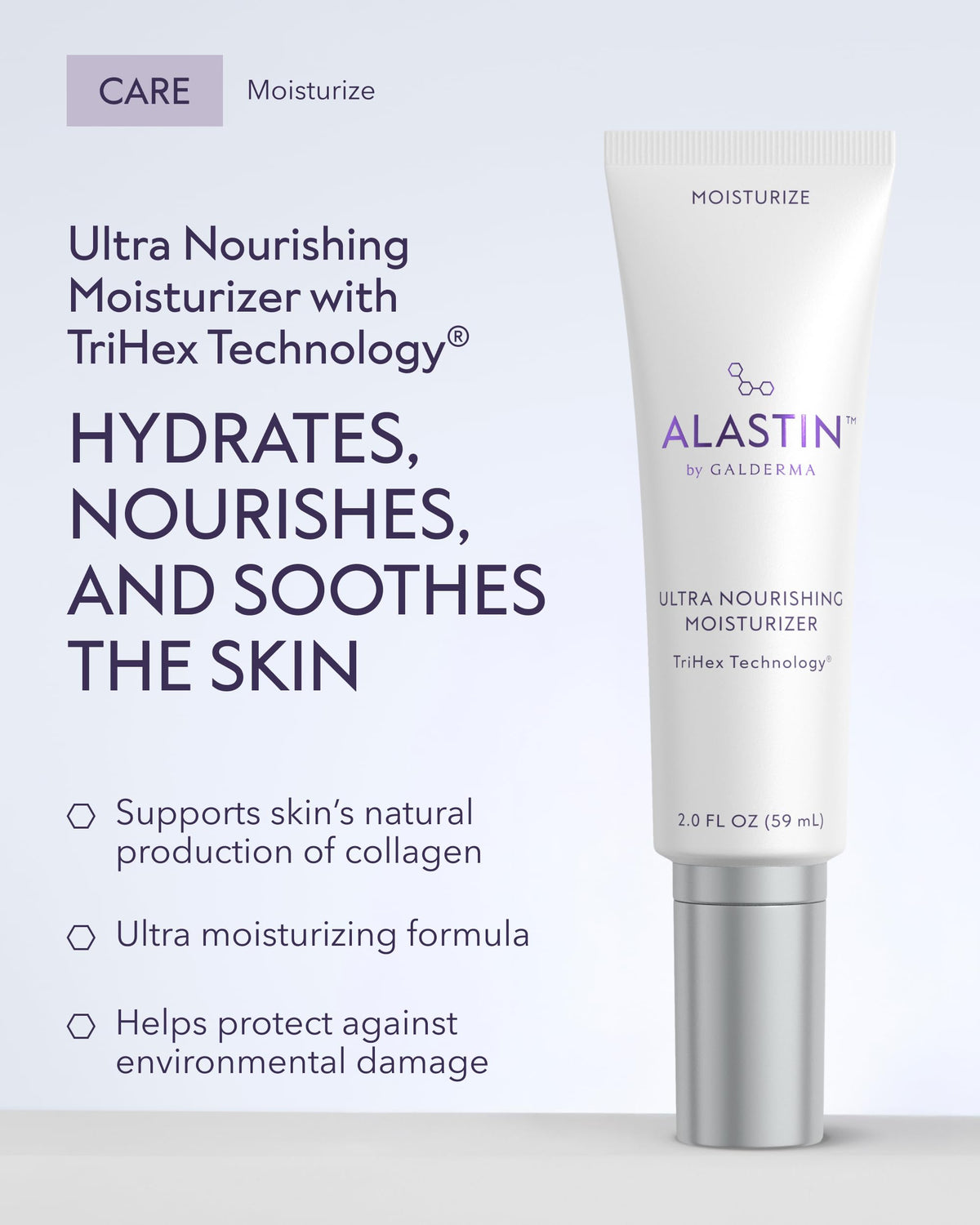 ALASTIN Skincare jar open showing creamy texture for smooth absorption