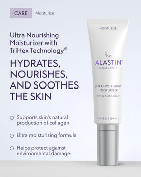 ALASTIN Skincare jar open showing creamy texture for smooth absorption