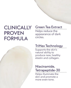 ALASTIN product applied near orbital bone to show targeted use benefit