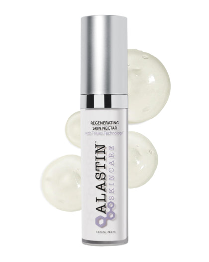 ALASTIN Skincare front packaging showing 1 oz bottle and benefits