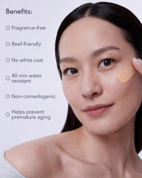 ALASTIN Skincare swatch on arm demonstrating the sheer tint and blending ease