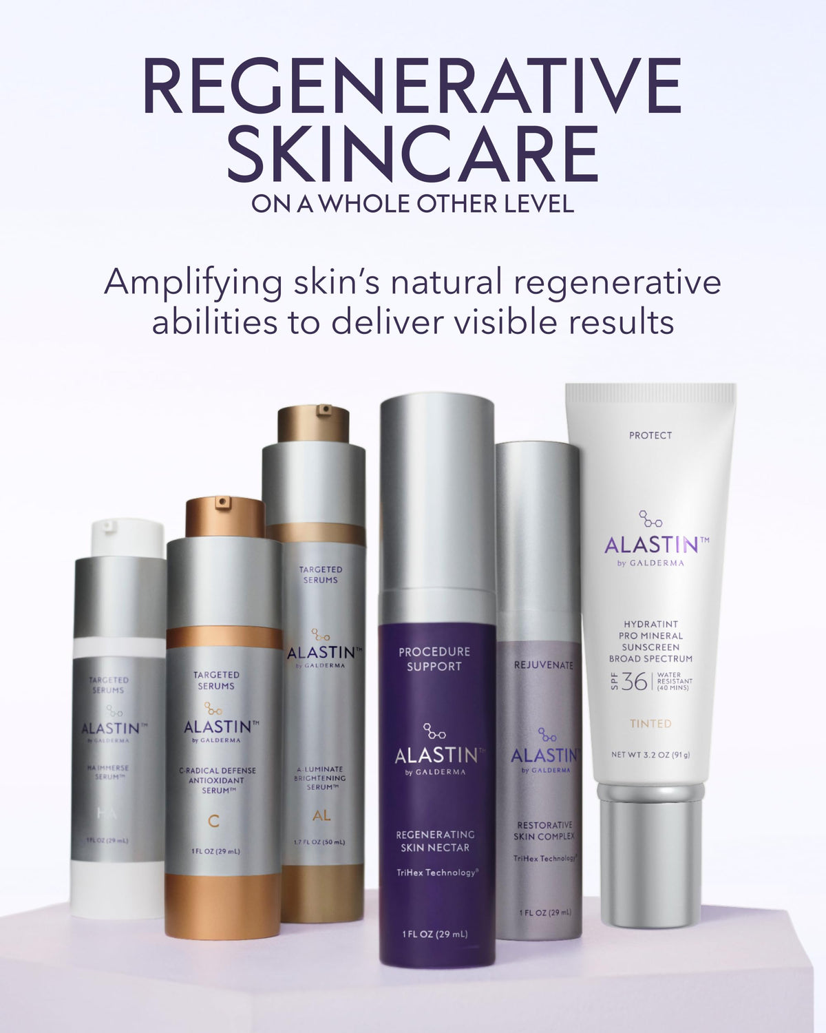 ALASTIN lifestyle décolletage shot showing smoother neck appearance benefit
