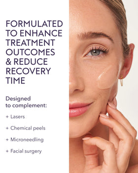 ALASTIN Skincare serum texture on fingertip highlighting lightweight hydration