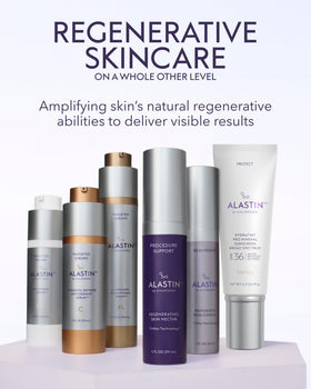 ALASTIN SilkSHIELD included in post-treatment skincare routine promoting gentle care