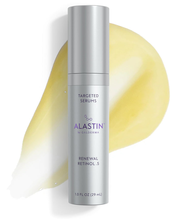 ALASTIN Skincare bottle front view showing clean label and sleek design benefits clarity