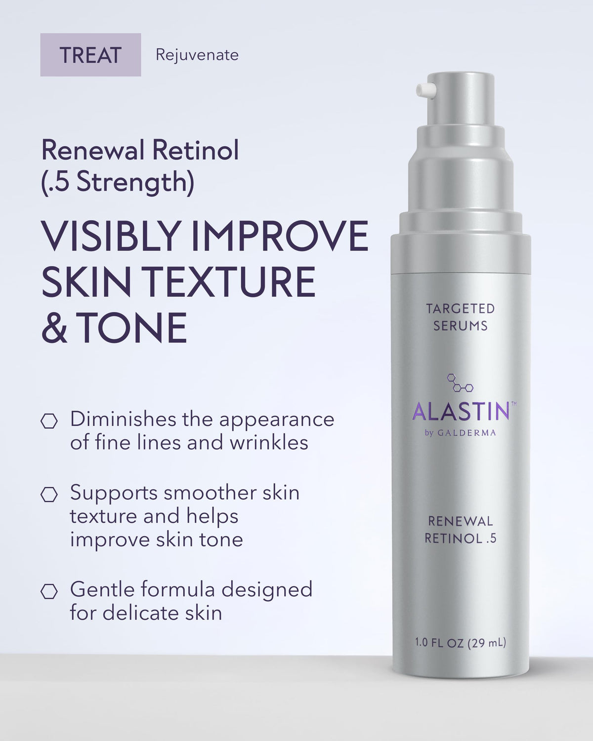 ALASTIN Skincare texture close-up of serum drop highlighting smooth hydrating consistency