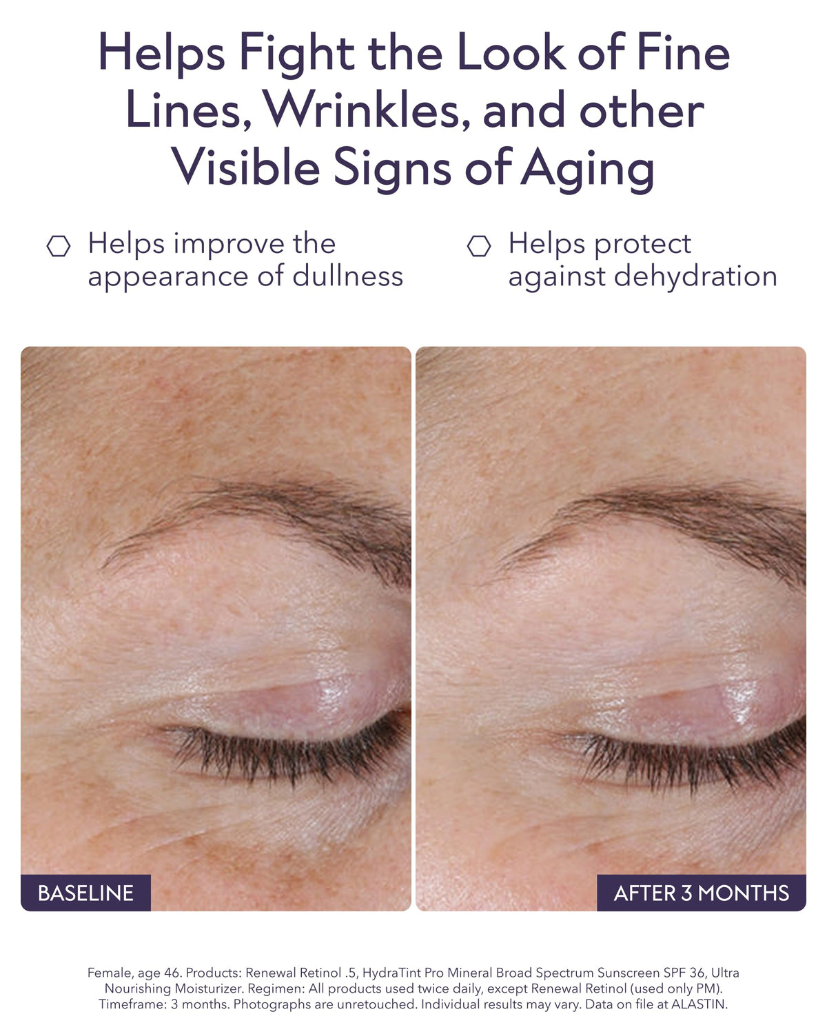 ALASTIN close-up of serum texture highlighting lightweight, hydrating formula for smooth skin