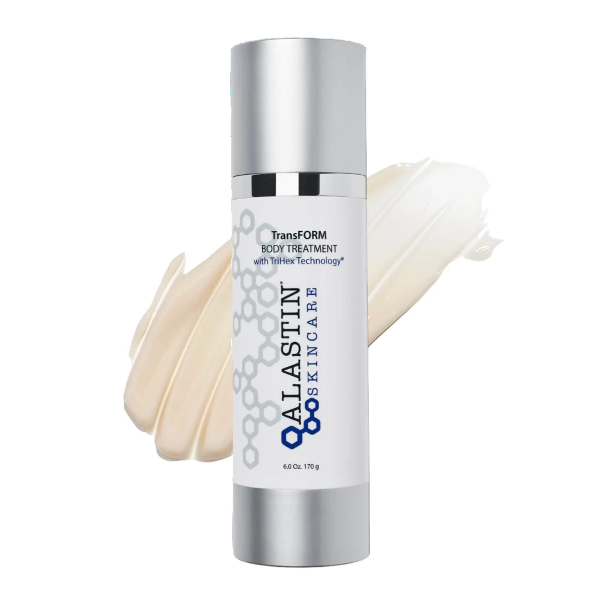 ALASTIN Skincare front packaging showing bottle and label benefits