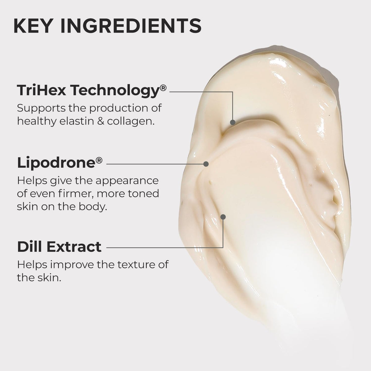 ALASTIN Skincare applied to arm showing improved tone and hydration