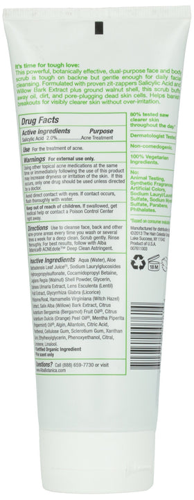 Alba Botanica pump and cap detail showing easy dispensing and control