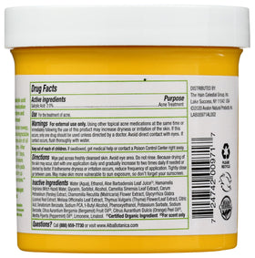 Alba Botanica close-up of textured pad fibers for gentle exfoliation