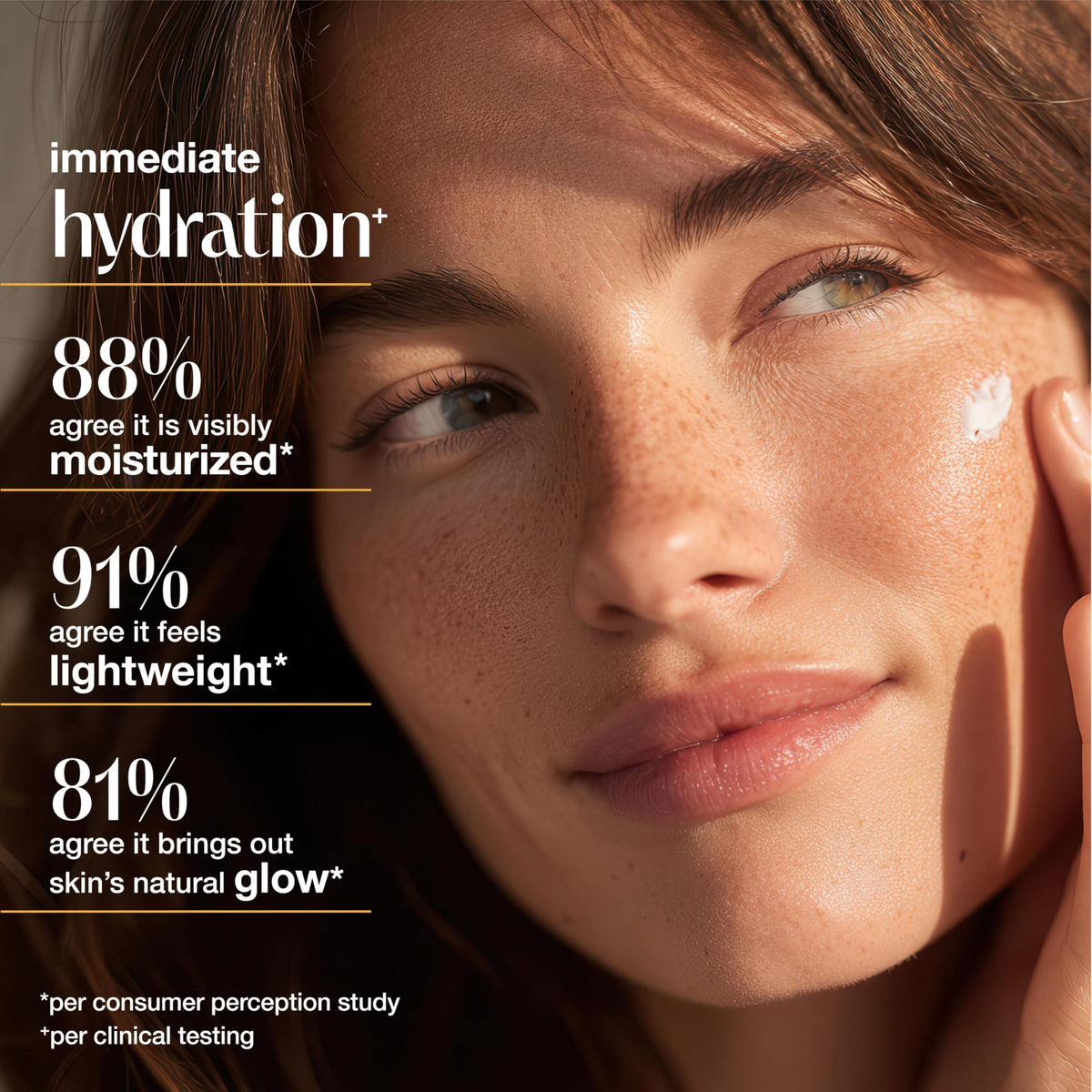 Alba Botanica sunscreen being applied to hand demonstrating fast absorption
