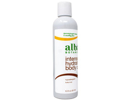 Alba Botanica bottle close-up label highlighting clean ingredients