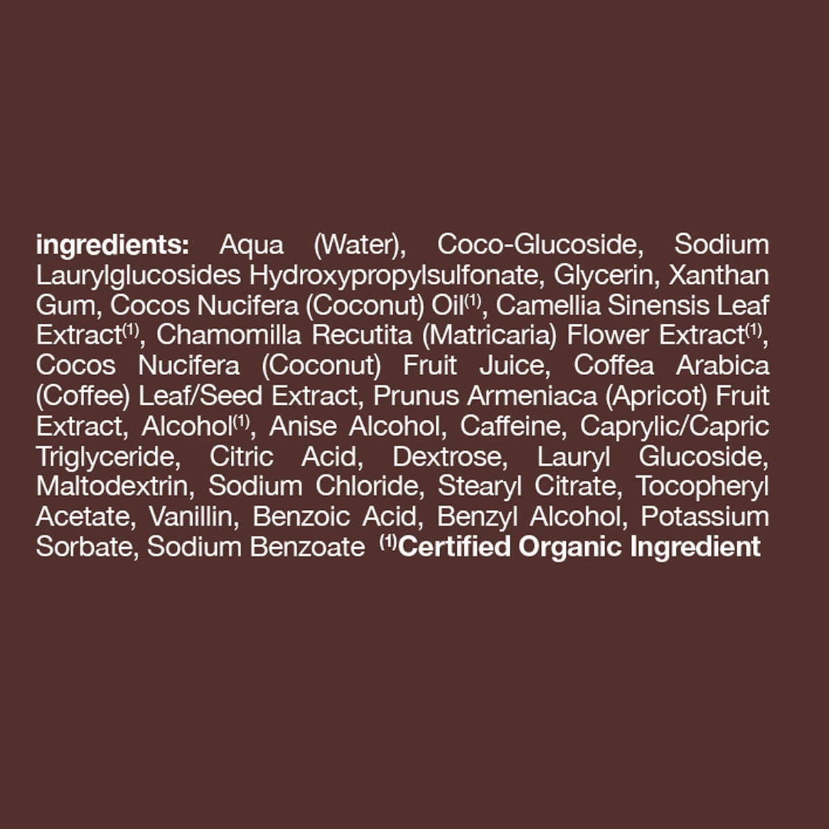 Alba Botanica rich creamy pour showing coconut texture and moisturizing effect