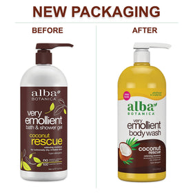 Alba Botanica in shower scene demonstrating soothing, everyday skin care