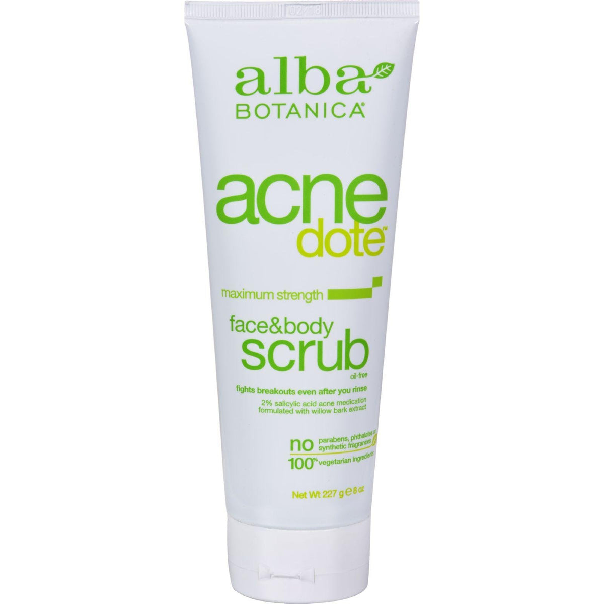 Alba Botanica front packaging showing product label and 8 fl oz size for easy identification and selection