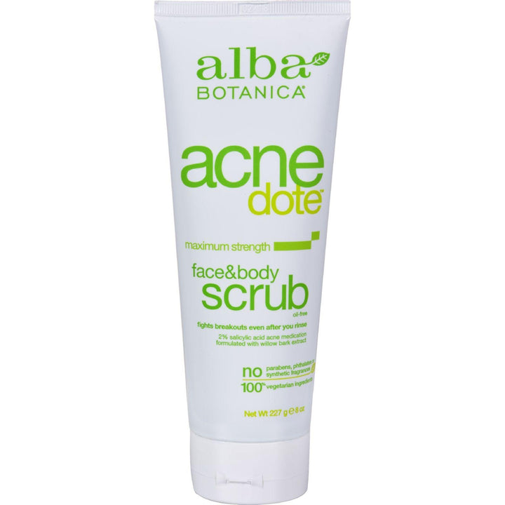 Alba Botanica front packaging showing product label and 8 fl oz size for easy identification and selection