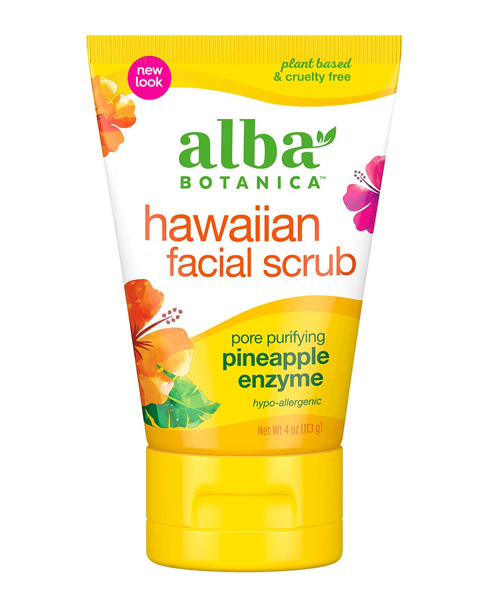 Alba Botanica front tube showing label and 4 oz size for clear identification
