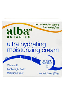 Alba Botanica ingredients display jojoba almond kukui oils for nourishment benefit