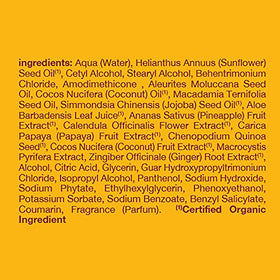 Alba Botanica ingredient label close-up highlighting clean formulation