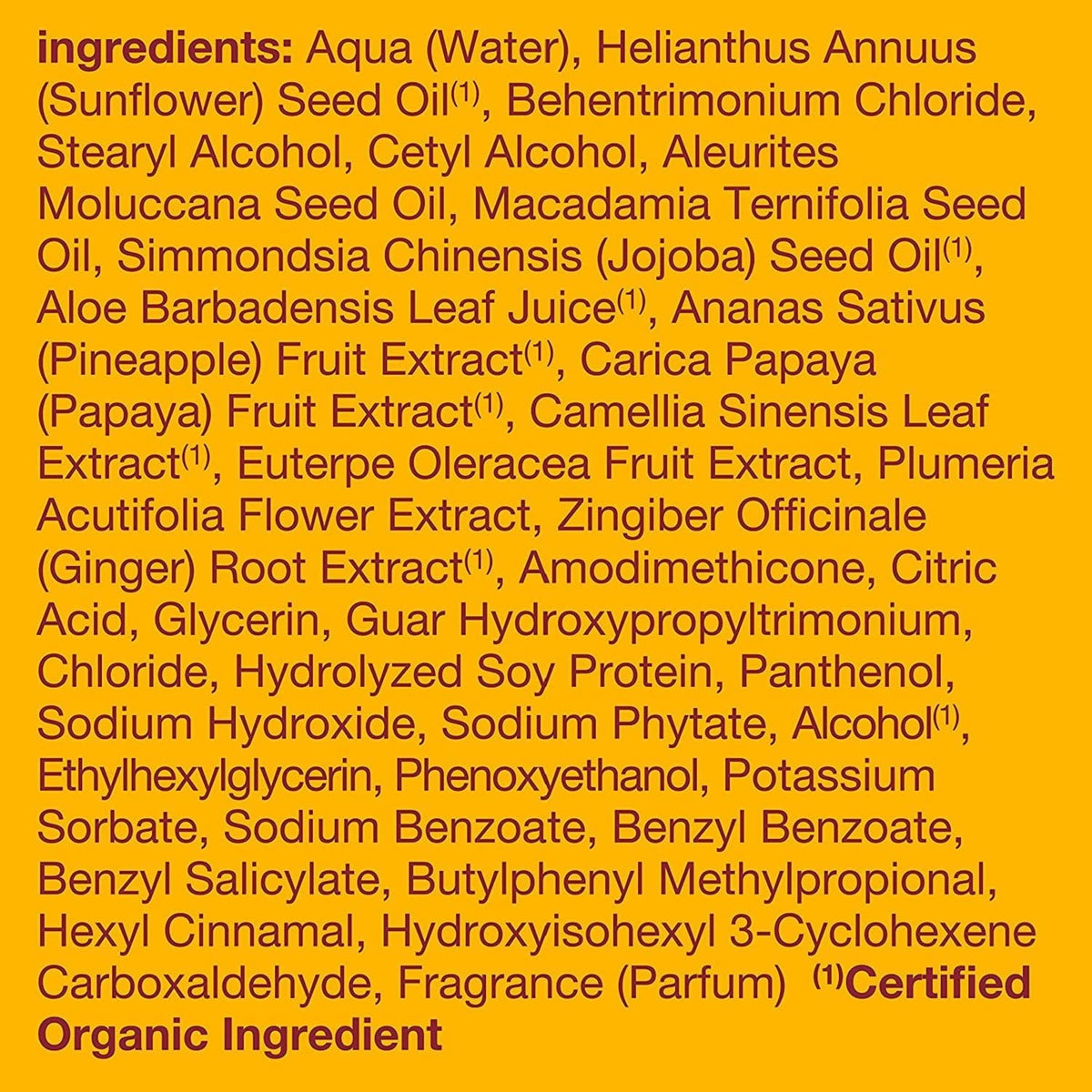 Close-up of jojoba, macadamia and kukui oils with Alba Botanica label highlighting nourishment