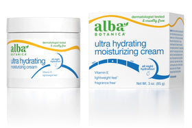Alba Botanica jar front view showing label and clean natural packaging for trust