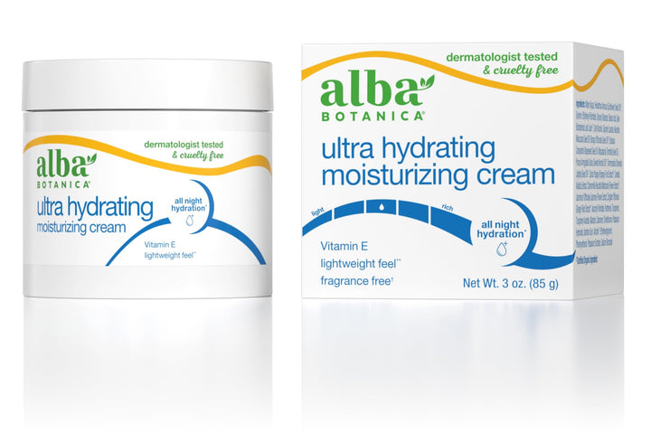 Alba Botanica jar front view showing label and clean natural packaging for trust
