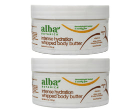 Alba Botanica front packaging showing two 6.5 oz bottles and product branding for easy identification
