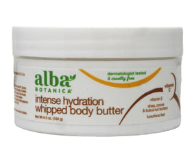 Close-up of Alba Botanica kukui nut cream texture highlighting smooth, fast-absorbing formula benefits