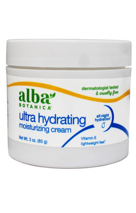 Alba Botanica label close-up highlighting organic ingredients for transparency benefit