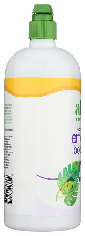 Alba Botanica applying lotion to arm to demonstrate quick skin penetration