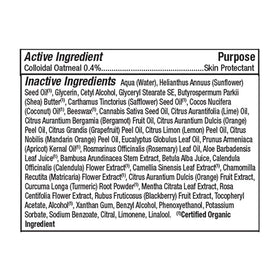 Alba Botanica pump and label close-up highlighting ingredients and hypoallergenic benefit