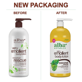 Alba Botanica pump closeup highlighting convenient pump and spill-free use