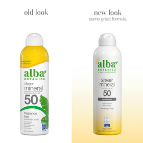 Alba Botanica spray in action outdoors demonstrating quick-dry convenience