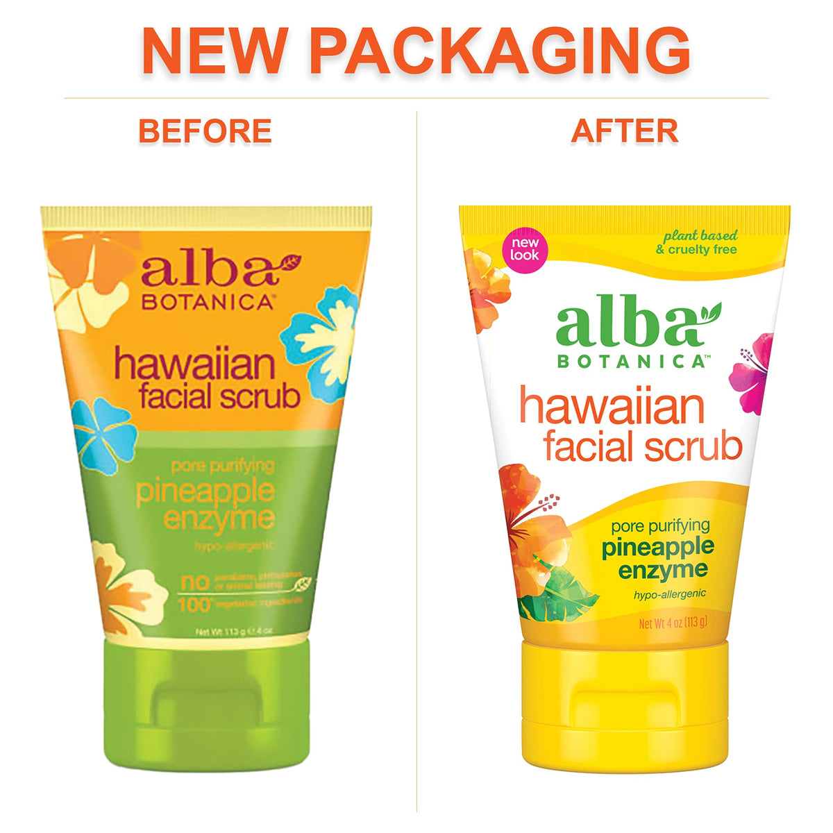 Alba Botanica texture swatch on skin highlighting smooth spreadability and moisturizing finish