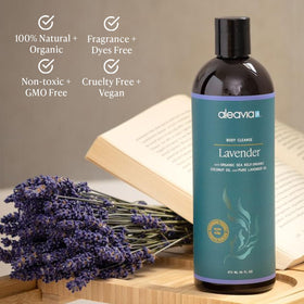 Aleavia label ingredient details highlighting organic and prebiotic benefits