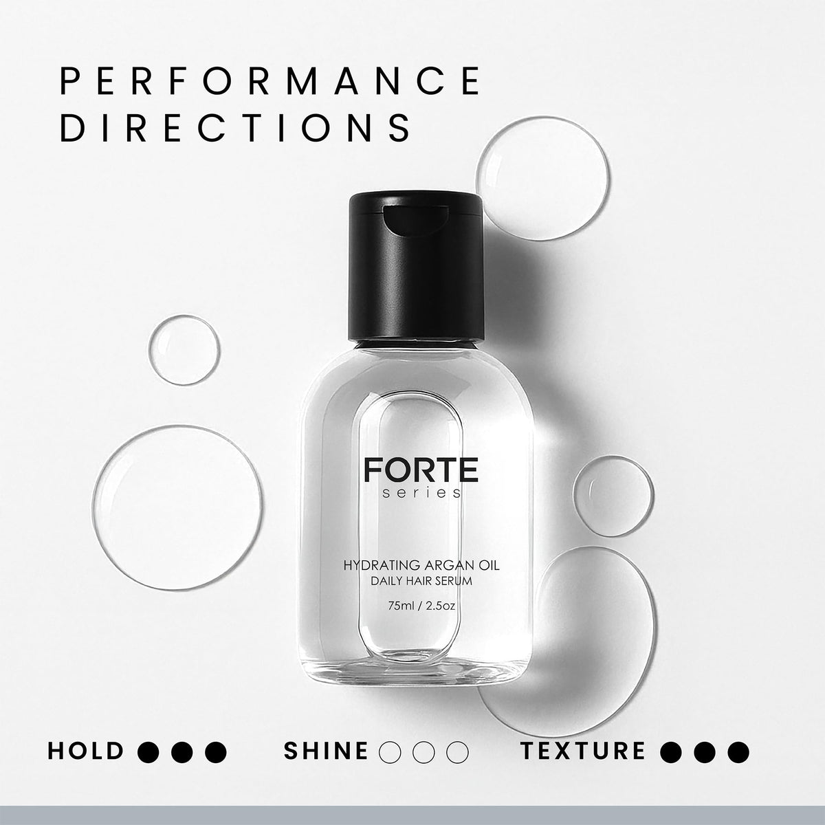 Alex Costa before and after shine comparison revealing visible smoothing benefit
