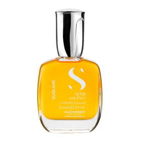 ALFAPARF MILANO front bottle showing product and glossy finish benefit