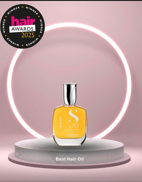 ALFAPARF MILANO flaxseed ingredient illustration showing natural shine benefit