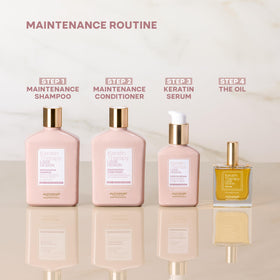 ALFAPARF MILANO Babassu Oil illustration showing nourishing shine